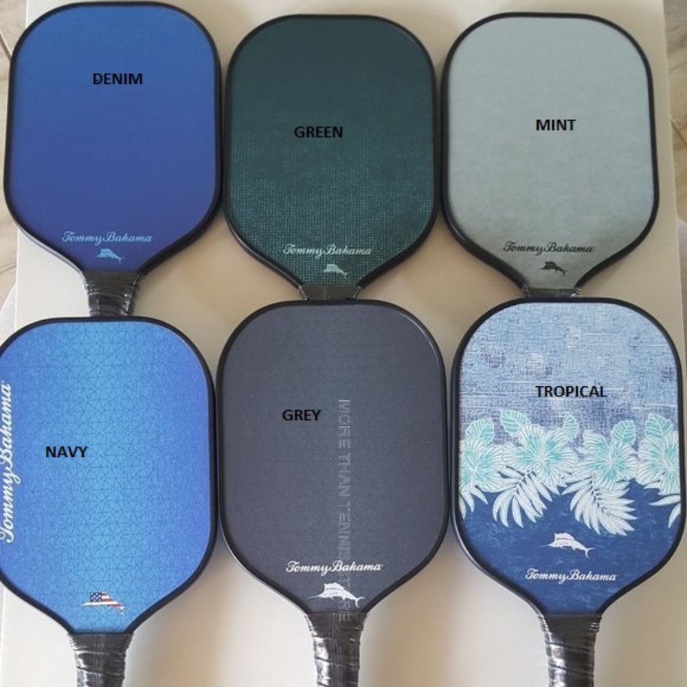 Tommy Bahama Pickleball Paddle Textured Surface Soft Polypropylene honey